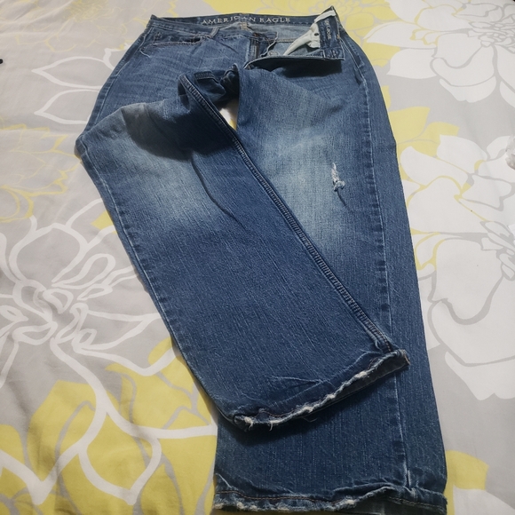 American Eagle Low Loose Denim Jeans - Picture 7 of 9